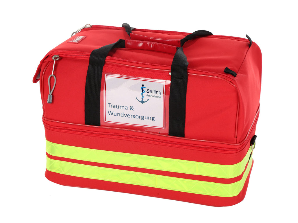 SailingAmbulance Tasche: Trauma & Wundversorgung (Beispiel-induviduelle Zusammenstellung)