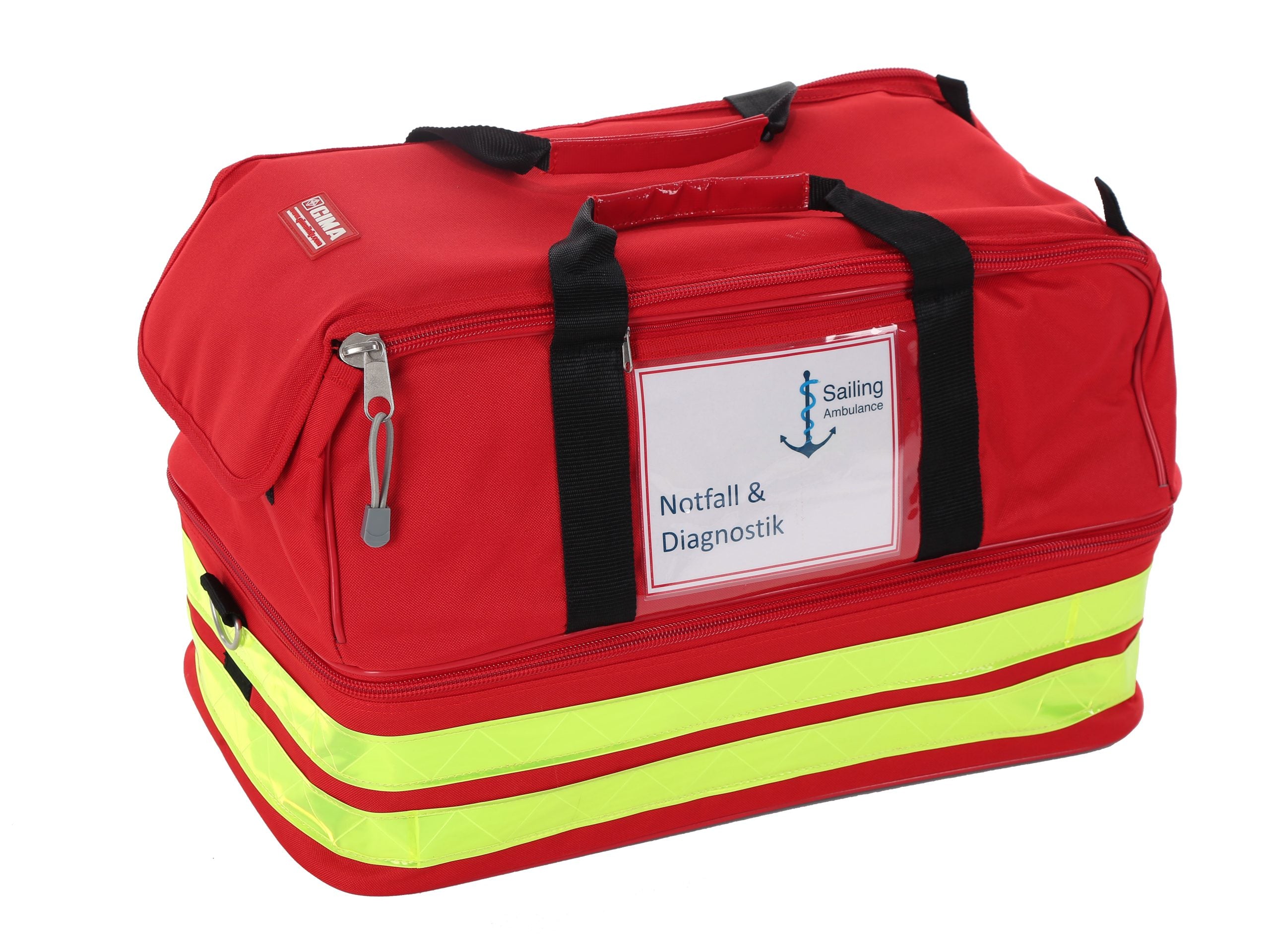 SailingAmbulance Tasche: Notfall und Diagnostik (Beispiel-induviduelle Zusammenstellung)