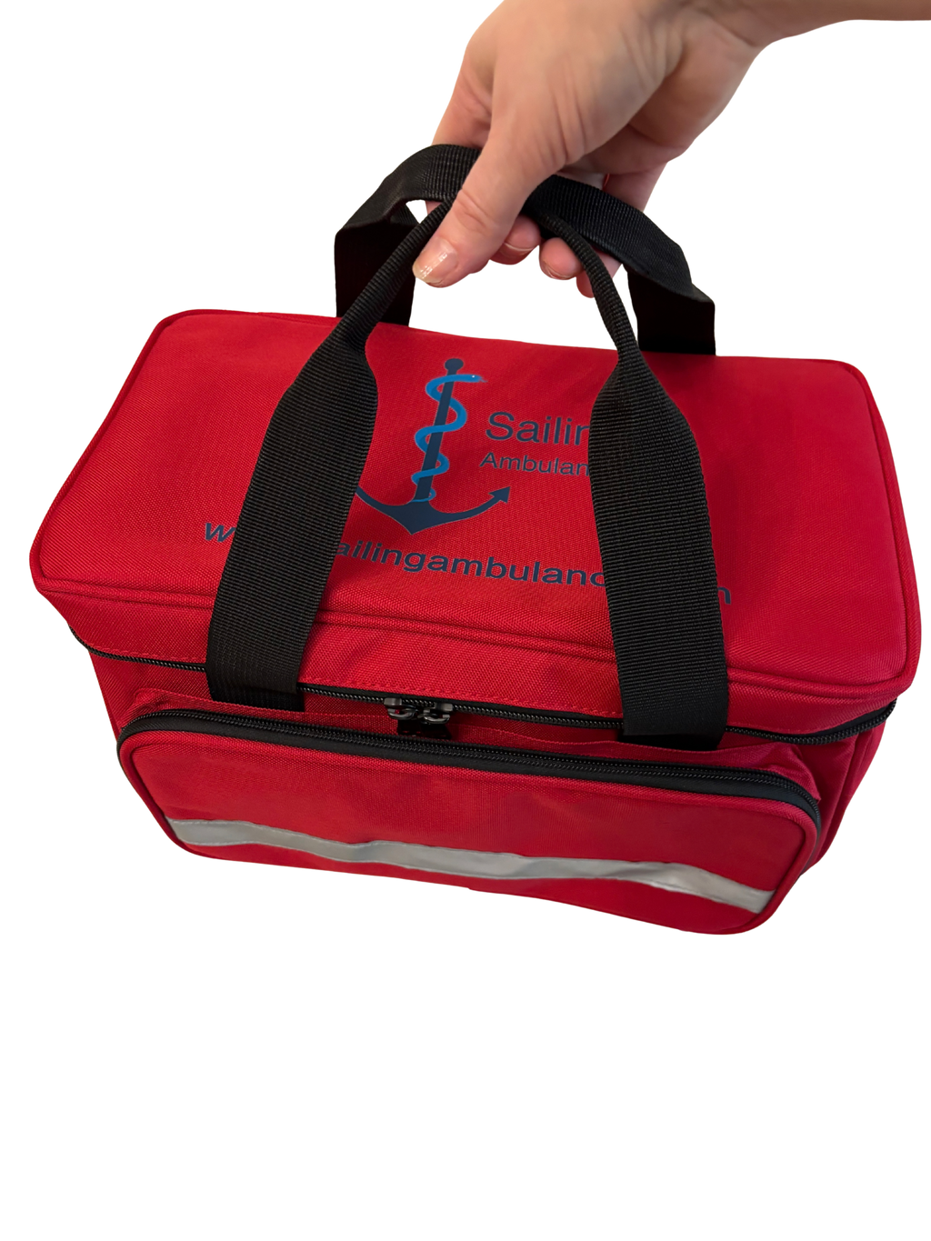 Leere SailingAmbulance Tasche