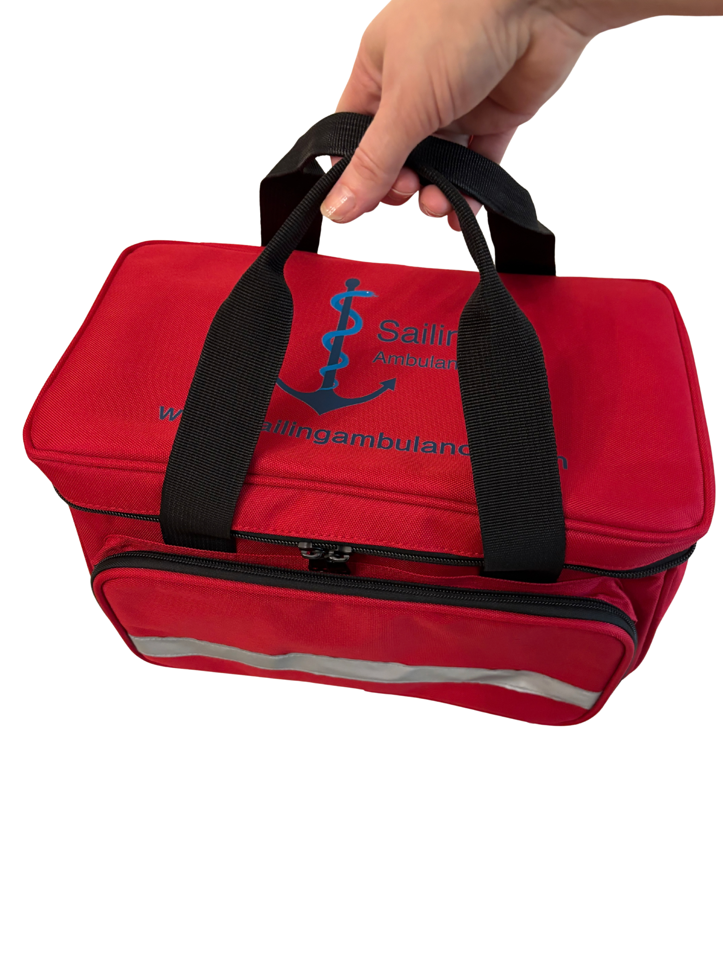 Leere SailingAmbulance Tasche
