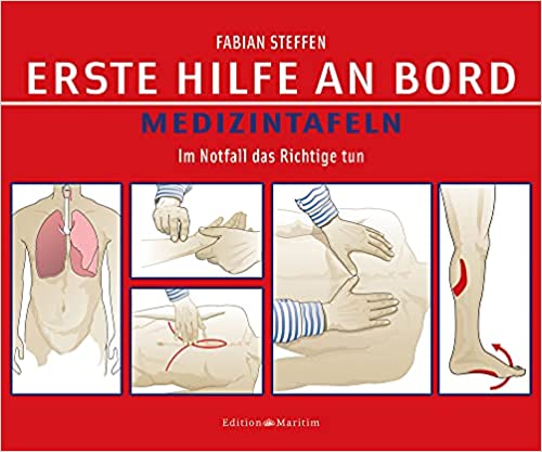 Medizintafeln ERSTE HILFE AN BORD
